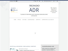 Tablet Screenshot of mondoadr.it